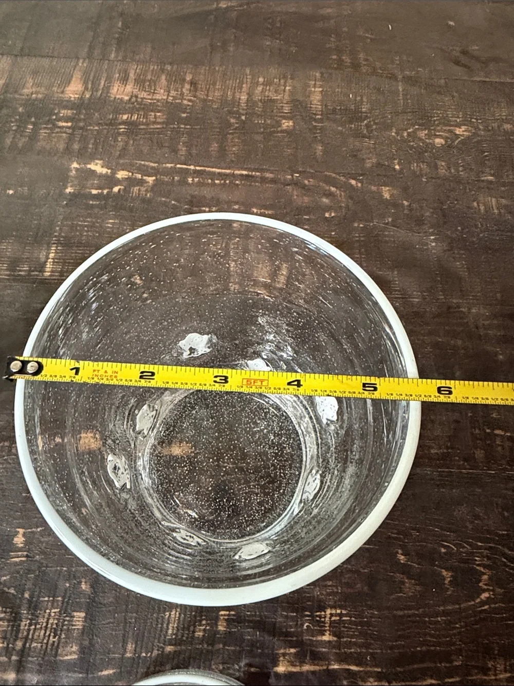 Pottery Barn Clear Glassware Set with White Ghost Motifs